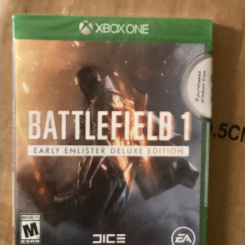 Xbox One Battlefield 1 New Factory Sealed